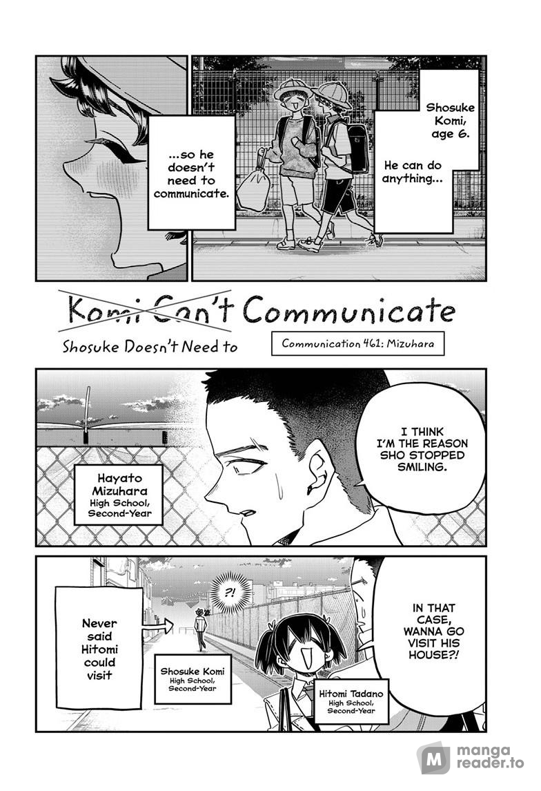 Komi Can’t Communicate, Chapter 461 image 04